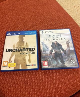 Juegos PS4: Uncharted y Assassin's Creed PS5
