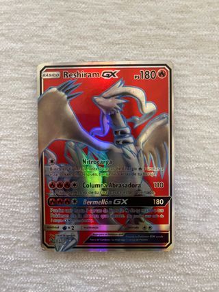 Carta Pokémon Reshiram GX (DRM 65)