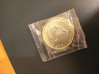 MONEDA 2000 PESETAS PLATA - Juan Carlos I año 1995