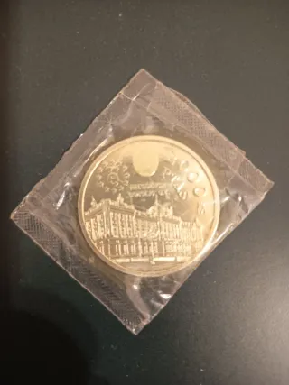 MONEDA 2000 PESETAS PLATA - Juan Carlos I año 1995