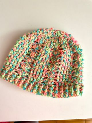Conjunto gorro, cuello y guantes multicolor