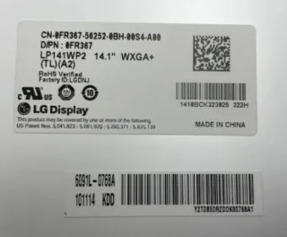 Pantalla LCD LED 14.1 WXGA+ LG Display