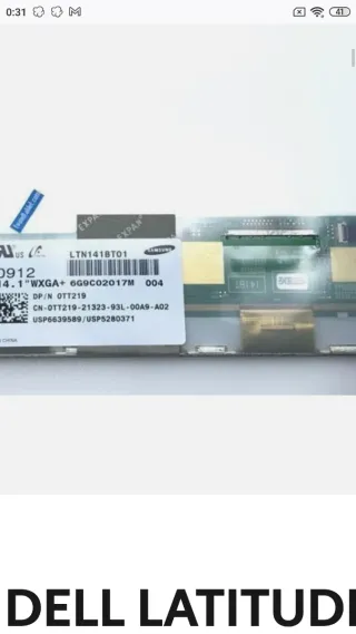 Pantalla LCD LED 14.1 WXGA+ LG Display