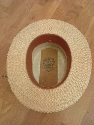 Sombrero Canotier Antiguo