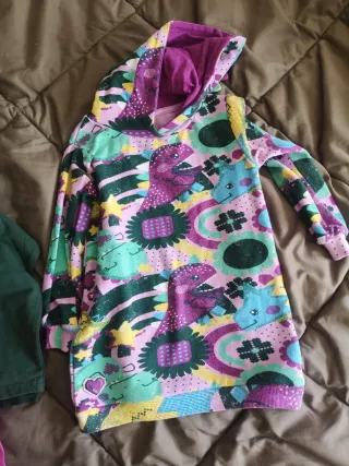 Conjunto infantil 3 peças dinossauros