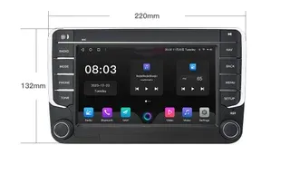 Lettore multimediale per auto da 7 pollici