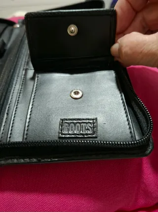 Cartera Tarjetero Portadocumentos Monedero de piel