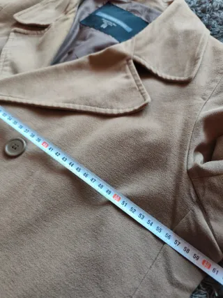 Chaqueta Vintage Doble Botonadura Marrón Talla 56