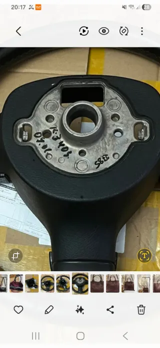 Volante Deportivo 3 Radios + Pomo VW Golf 5