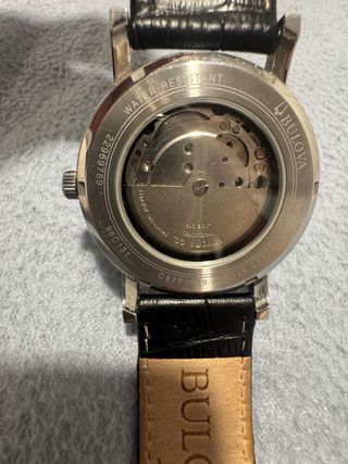 Reloj Bulova Clásico Negro Hombre