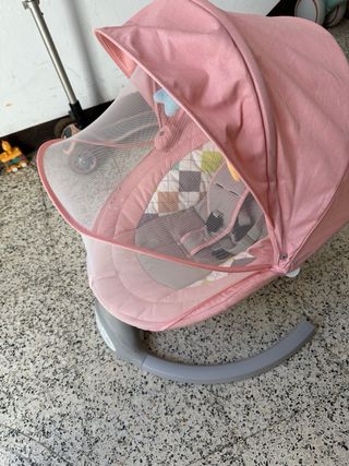 Mecedora Bioby Rosa Bebé 0-8 Meses