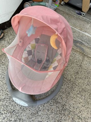 Mecedora Bioby Rosa Bebé 0-8 Meses
