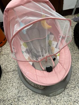 Mecedora Bioby Rosa Bebé 0-8 Meses