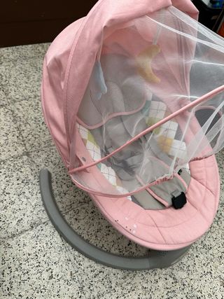 Mecedora Bioby Rosa Bebé 0-8 Meses