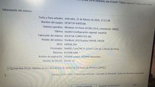 Portátil Asus Vivobook X409JB Plata