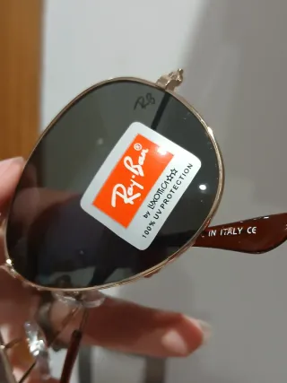 Gafas de Sol Ray-Ban Aviator RB3025 Dorado/Gris