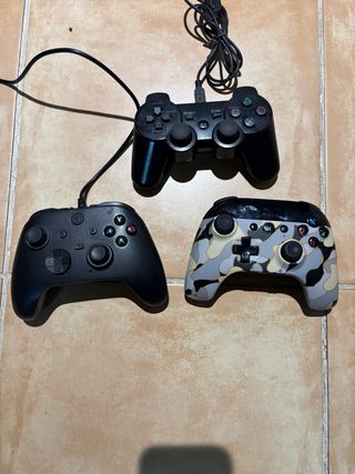 Lote 3 Mandos Videojuegos