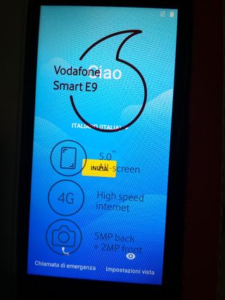 Vodafone Smart E9 16GB Negro 4G