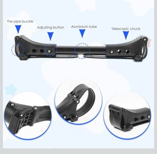 3 connettori per unire passeggini