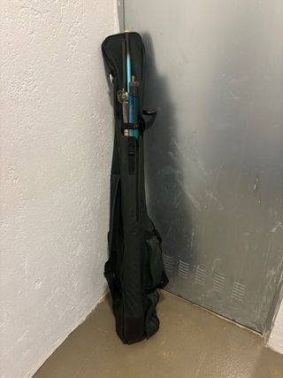 Caña de pescar y accesorios