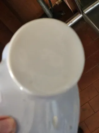 Madonna in Preghiera Ceramica Dorata