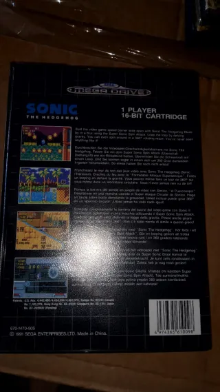 Sonic the Hedgehog Sega Mega Drive videojuegos