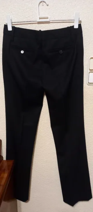Pantalón de vestir Zara negro