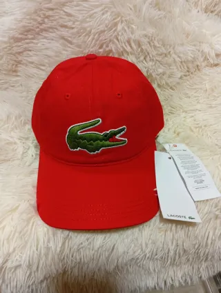 Gorra Lacoste Roja Original