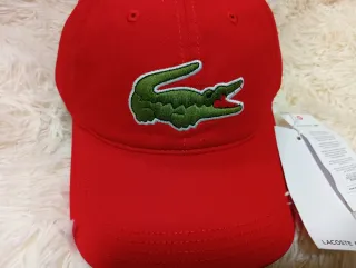 Gorra Lacoste Roja Original