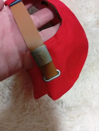 Gorra Lacoste Roja Original