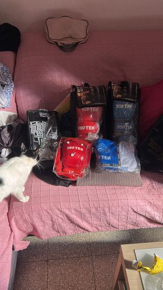 Equipación Top Ten Tatami Roja y Azul