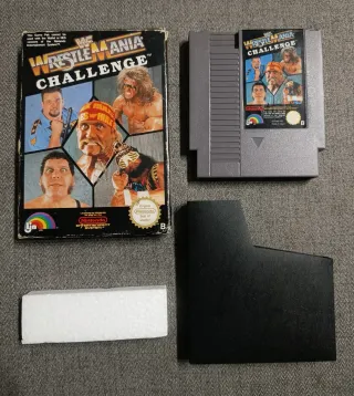 WWF WrestleMania Challenge Nintendo NES