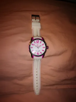 Reloj Viceroy Blanco y Rosa Unisex Esfera de 4,5cm