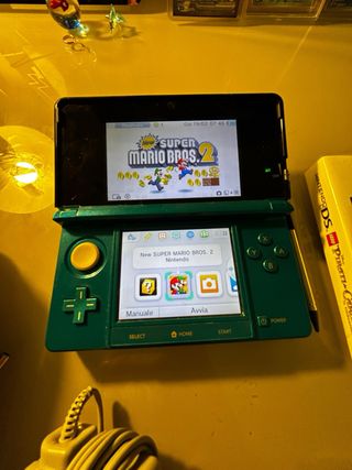 Nintendo 3DS Blu + Giochi e Accessori