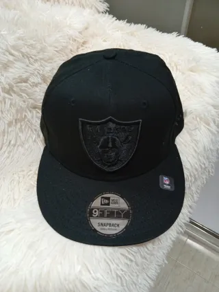Gorra New Era Raiders Negra Snapback