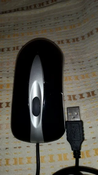 Ratón USB Tracer TRM-155 Negro/Plata