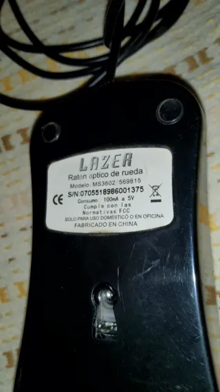 Ratón USB Tracer TRM-155 Negro/Plata