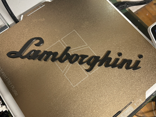 Escritura Lamborghini