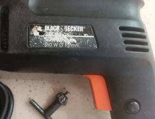 Taladro Black & Decker 550W Cable Nuevo 2 veloci