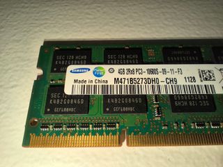 RAM SAMSUNG DDR3 SO-DIMM 4GB 1333MHz