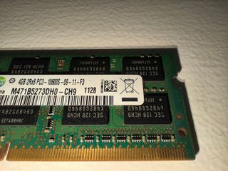 RAM SAMSUNG DDR3 SO-DIMM 4GB 1333MHz