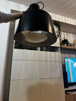 Lámpara de techo regulable en altura