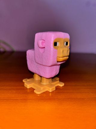 Figura Oveja Rosa Minecraft McDonald's