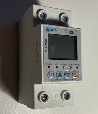 Medidor Energía WEBN WIFI 63A OPWTY-63