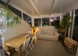 Mesa extensible Madera Rústica 120(200)x80