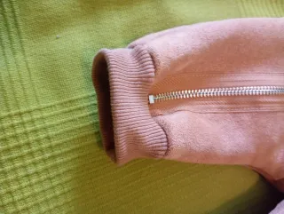 Buzo bebé forrado ante marrón 3/6 meses