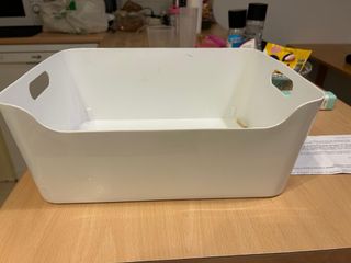 Caja organizadora Ikea blanca