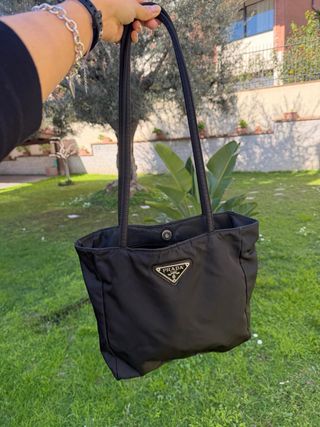 Borsa Prada Nylon Nera
