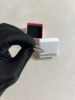 Anillo de Pandora Lazo rosa brillante