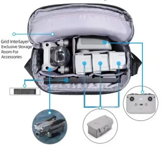 Dji Mini 5,4,3,2,SE Bolso oficial toda serie mini
